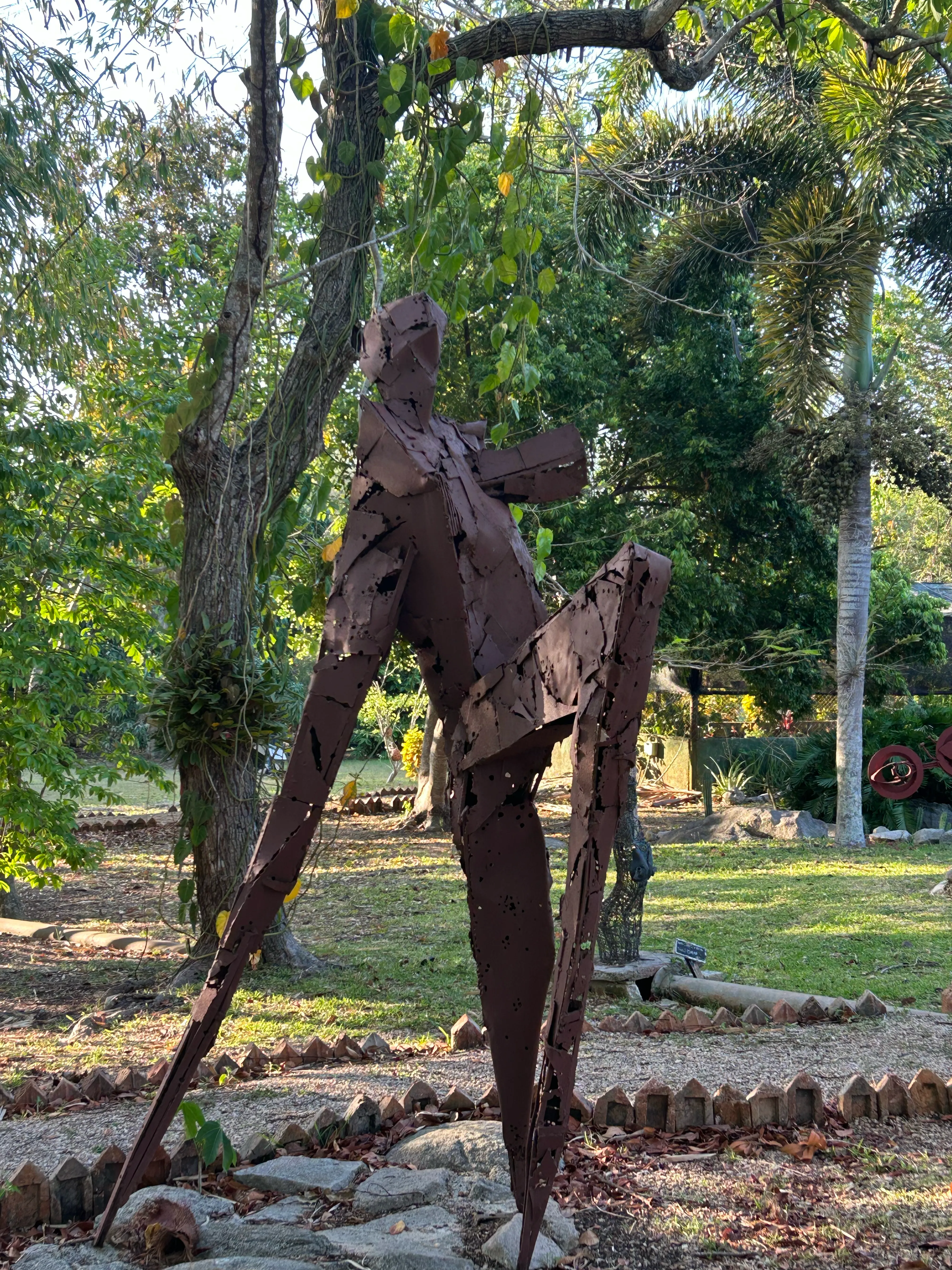 Les jardins gallerie extérieurs de la finca